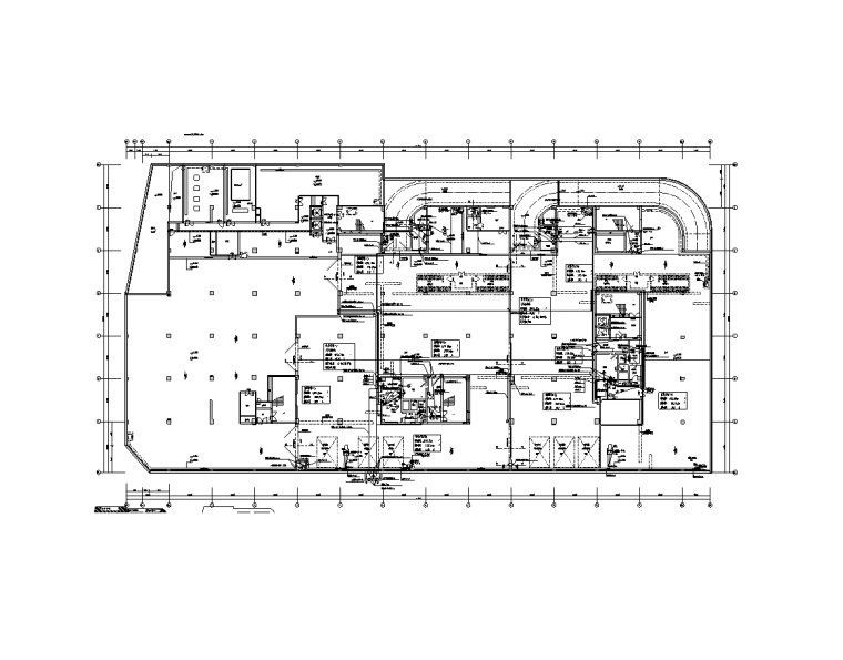 8度区9层办公楼施工图资料下载-广东9层商业办公楼机电施工图