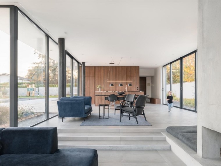 法国创意L型别墅