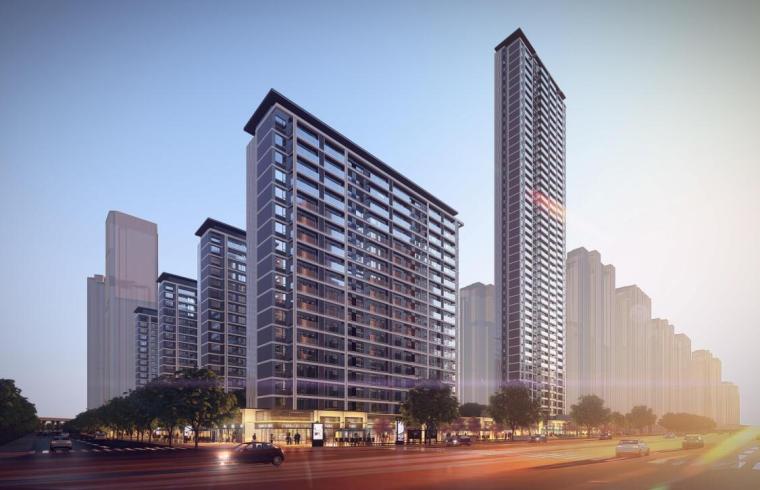 12层高层方案资料下载-[江苏]徐州新中式洋房+高层住宅建筑方案