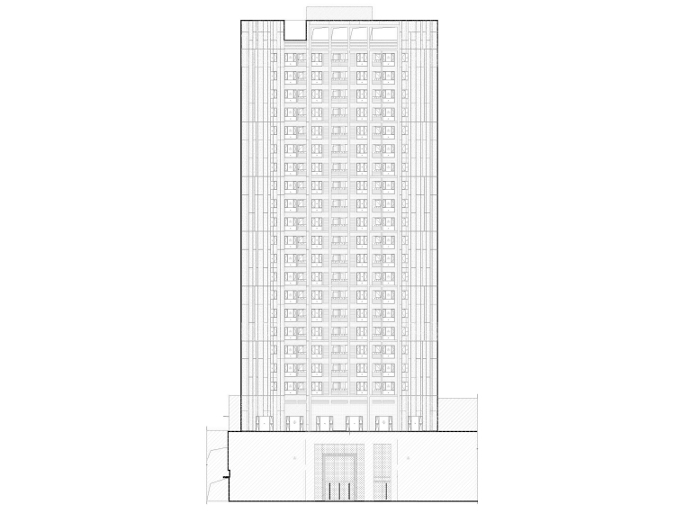 办公楼建筑楼资料下载-[广东]汕头高层商务办公楼建筑项目施工图