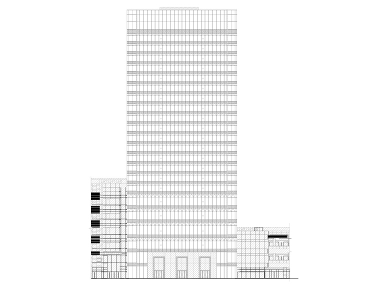 办公楼建筑楼资料下载-[广东]汕头超高层商务办公楼建筑项目施工图