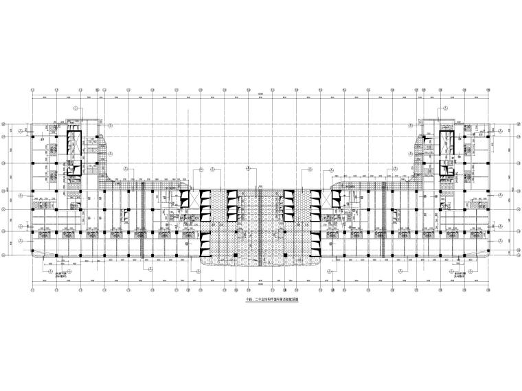23层酒店结构布置资料下载-[深圳]23层框剪结构住院楼结构施工图2018