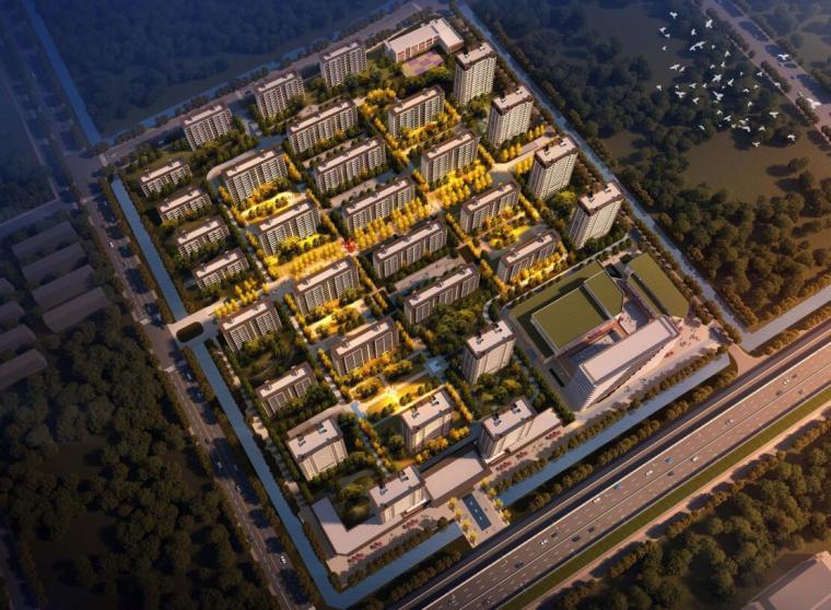 12层高层方案资料下载-[江苏]徐州新中式高层+洋房住宅建筑方案