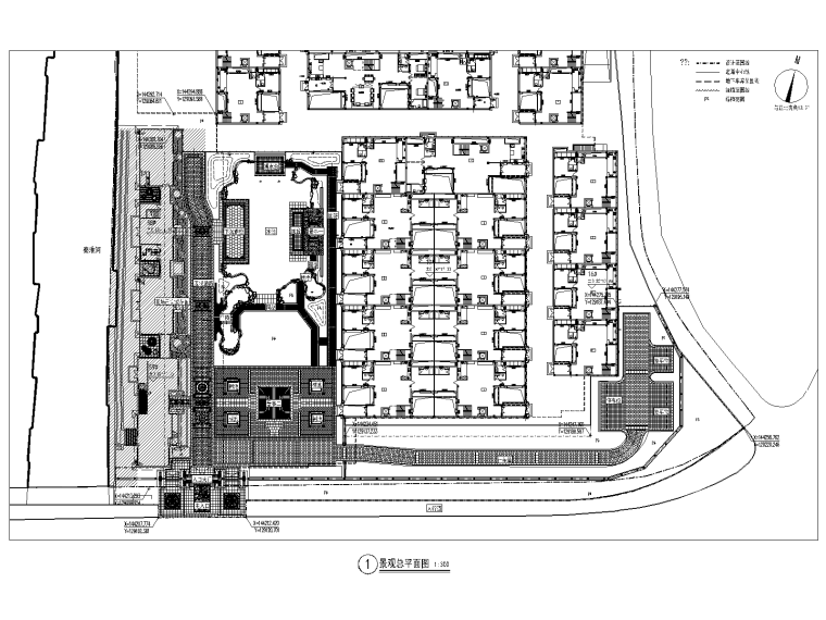 地雕景观施工图资料下载-[南京]中式院子示范区文本+施工图+su