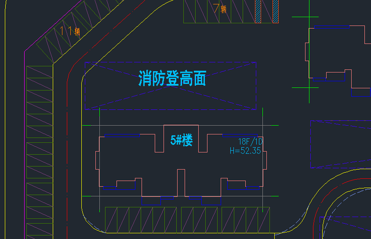 消防车回车场设计资料下载-求大神解答，消防登高面是否还需设置回车场