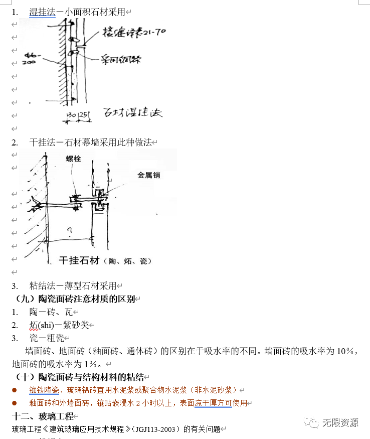 一级注册建筑师考试构造考点整理_7