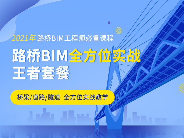 公路桥梁bim技术软件资料下载-路桥BIM全方位实战王者套餐