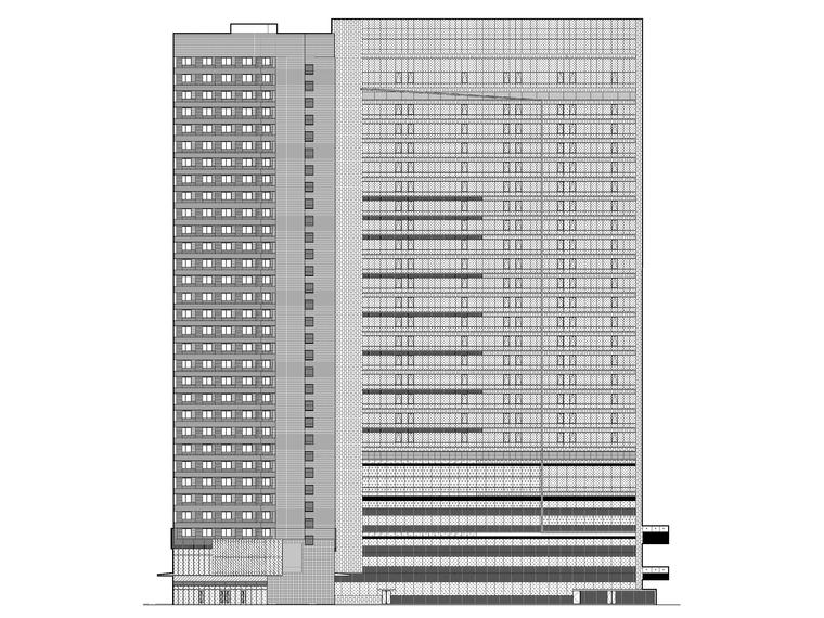 酒店施工图su模型资料下载-[成都]五星精品酒店建筑项目施工图+SU模型