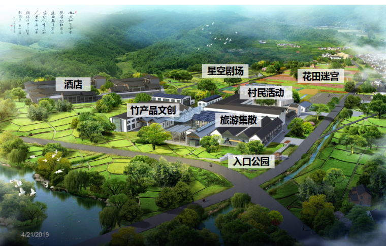 川西乡村景观设计资料下载-[浙江]湖州生态美丽乡村景观设计方案