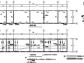 单层砖混库房混凝土加固改造施工图CAD