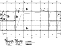 单层大空间综合办公混凝土结构施工图CAD