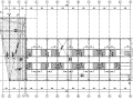 二层快捷酒店混凝土框架结构施工图CAD