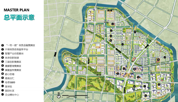 旅游创新城市规划 总平面图6