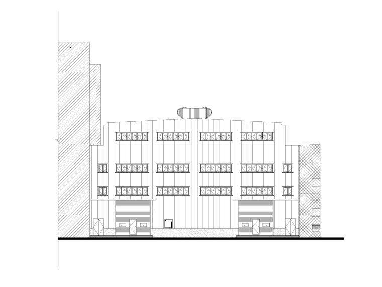 潍坊2020年建筑工程结构类型平方米造价资料下载-厂房4560平方米图纸建筑含招标文件