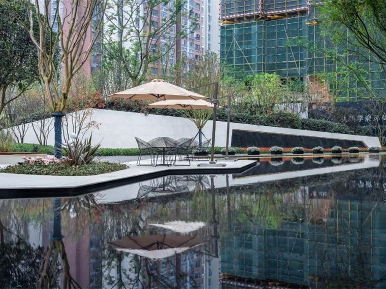 成都五矿·西棠示范区景观