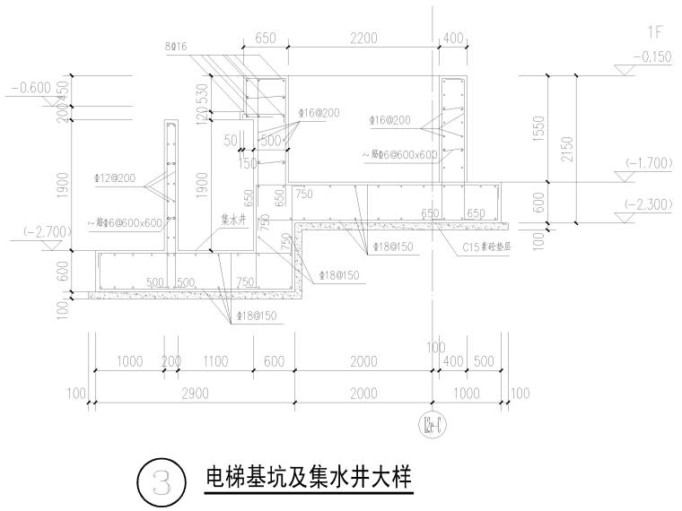 钢结构门头大样图资料下载-钢结构电梯大样图2018（CAD）