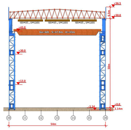 板厚400超高超重支模施工方案资料下载-超高超重双肢格构钢柱安装质量控制