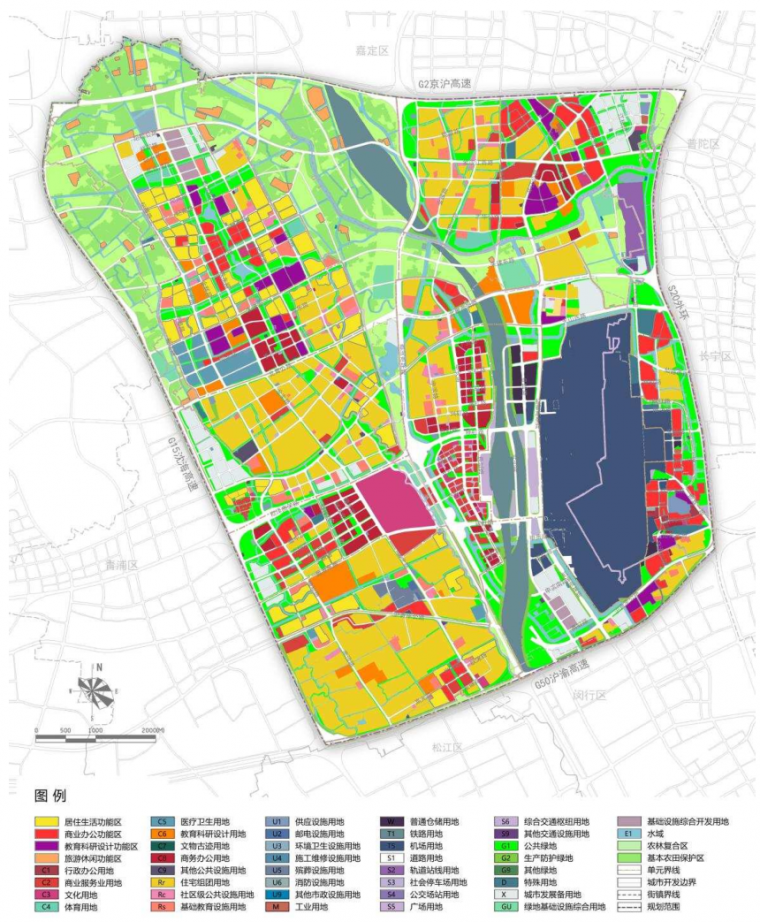 上海2035规划重点区域图片