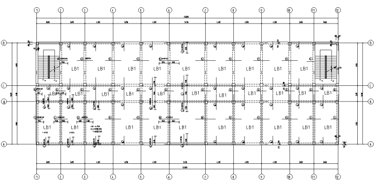 四层食堂建筑结构计算书资料下载-四层办公楼毕业设计（含建筑结构图计算书）
