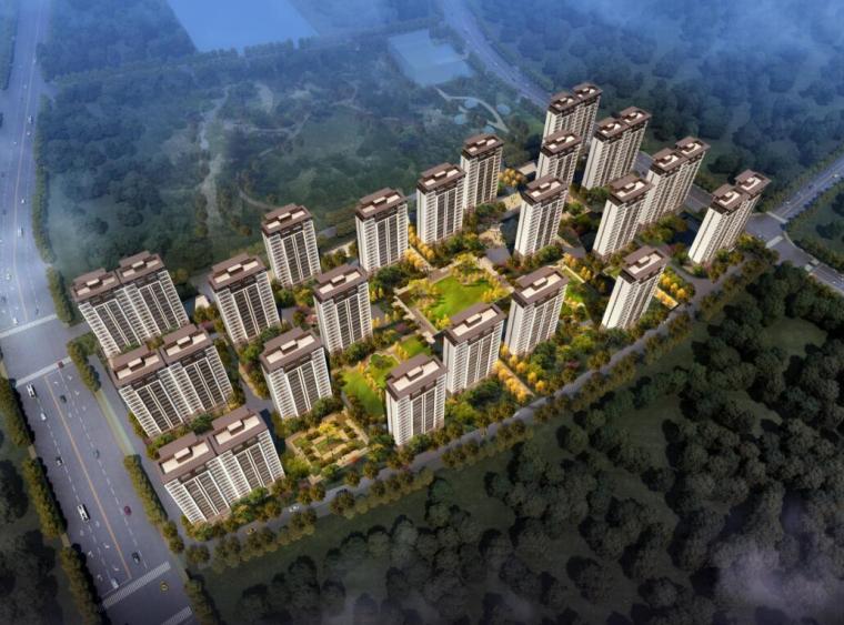 新中式建筑方案设计资料下载-[陕西]新中式高层豪宅尊贵社区建筑方案设计