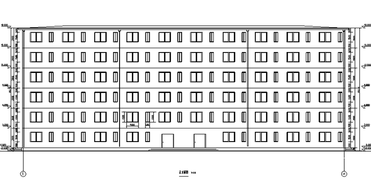 六层教师公寓毕设(含建筑结构图计算书)