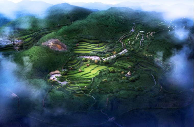 川西乡村景观设计资料下载-[湖南]湘西十八洞美丽乡村景观设计方案