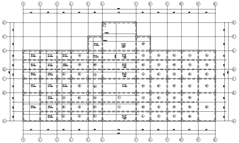 建筑图结构图毕设资料下载-六层经典办公楼毕设（含建筑结构图计算书）