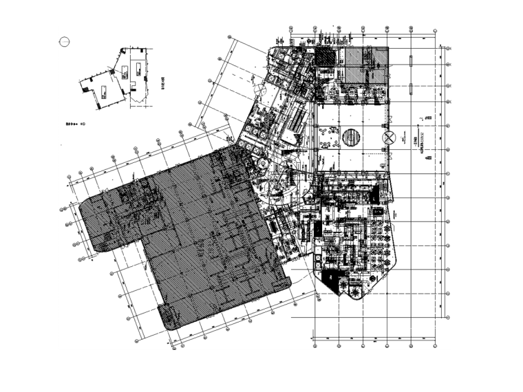 宾馆机房设计施工图资料下载-安徽五星级酒店一次机电设计施工图（增加屋面跟夹层）