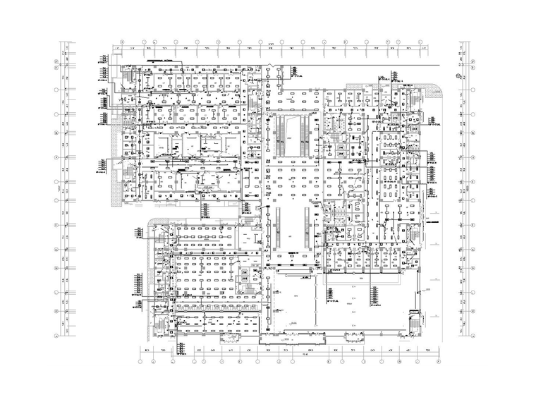 三甲医院综合布线图纸资料下载-山东大型三甲医院高层综合楼电气图纸（全）