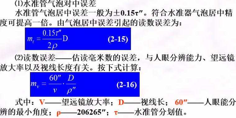 导线和水准测量资料下载-市政工程水准测量原理、方法及成果计算