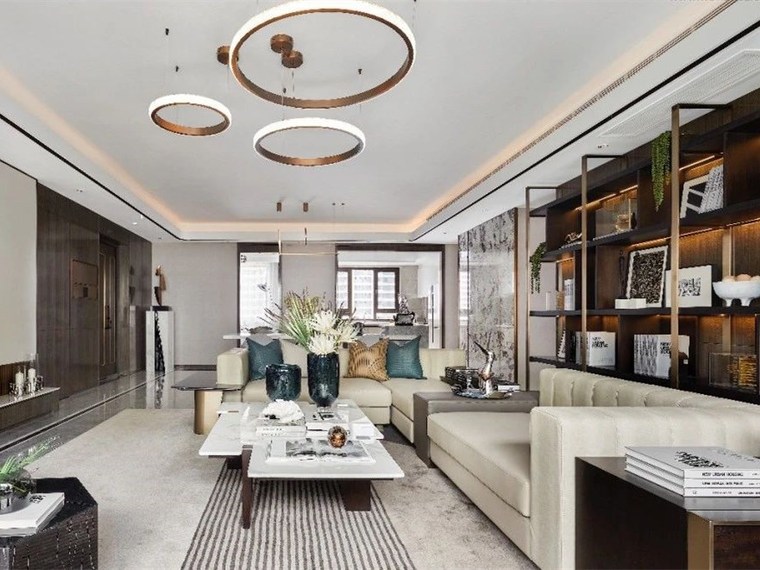 济南现代简奢质感的样板间