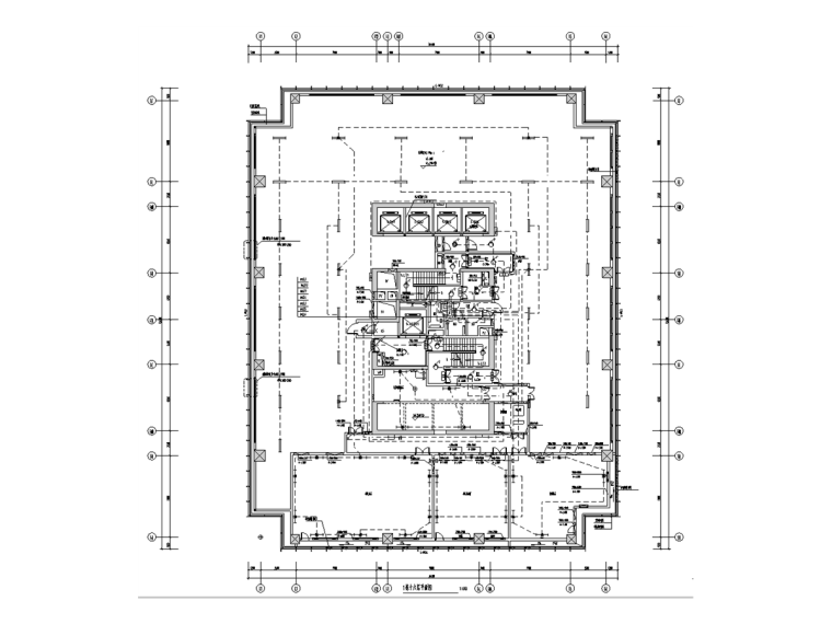 高层办公楼施工建筑资料下载-深圳超高层及配套高层办公楼强弱电施工图