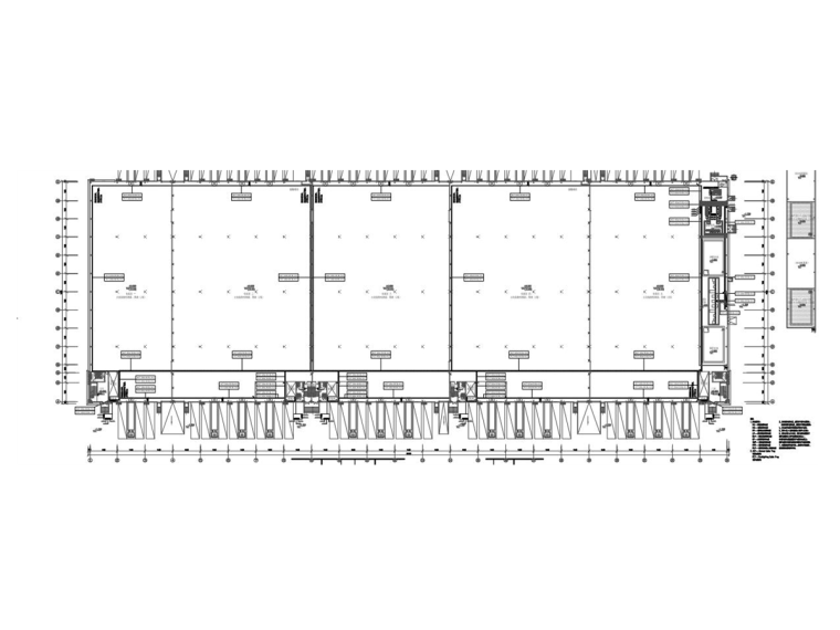 物流园区建筑规划设计资料下载-江西仓储物流园区仓库全套施工图