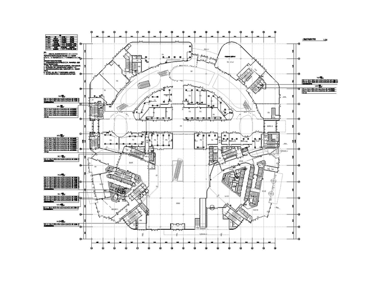 江苏徐州建筑施工图cad资料下载-[江苏]徐州中央广场裙房及地下室电气施工图