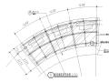 单臂式弧形廊架详图设计