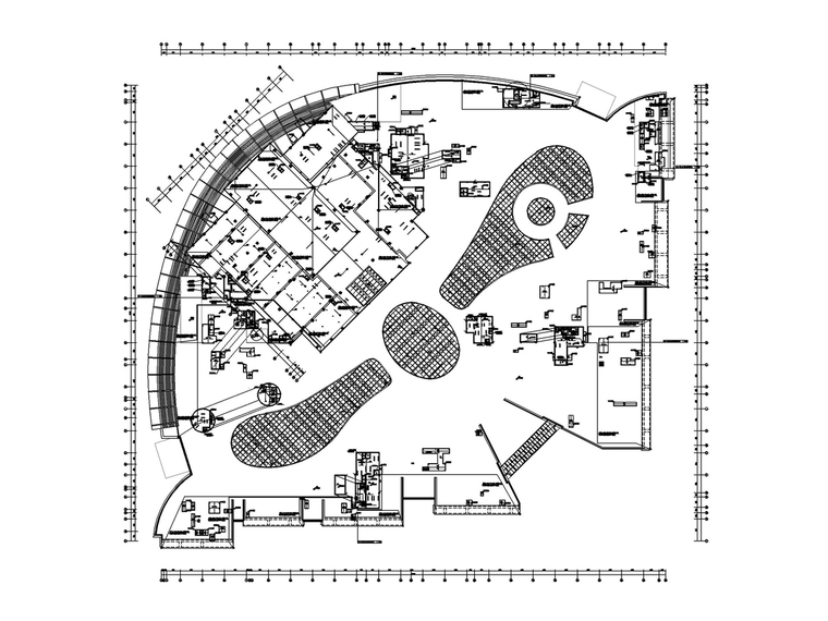 3万平商业建筑资料下载-[上海]23万平商业中心电气施工图（强弱电）