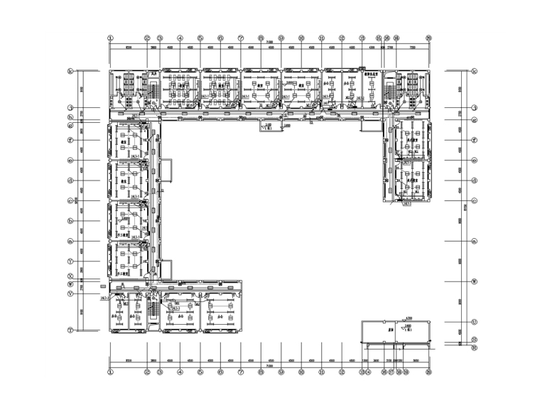 小学施工图dwg资料下载-[河南]小学综合教学楼电气施工图