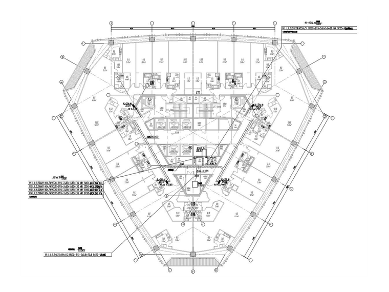 综合高层商业cad资料下载-江苏高层商业综合体公寓子项强弱电施工图