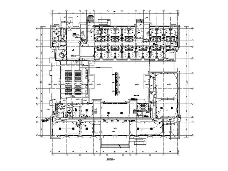 工厂综合办公楼施工图资料下载-江苏多层综合办公楼电气施工图