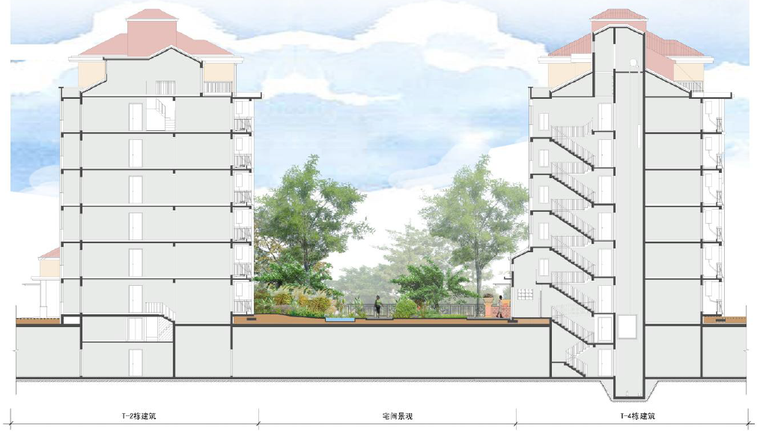 [天津]自然生态城市居住区景观设计方案