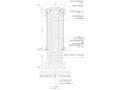 LOGO景墙结构及建筑图（CAD）