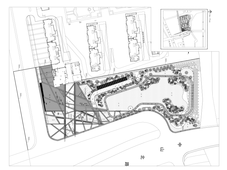 恩施公园施工图资料下载-苏南公园里居住区绿化CAD施工图+实景照片