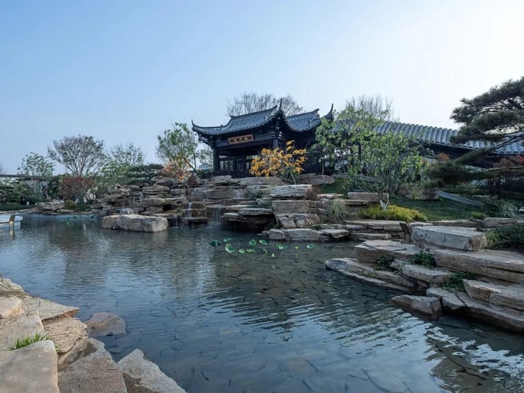 临沂鲁商万科城如园示范区景观