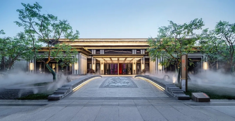 临沂鲁商万科城如园示范区景观