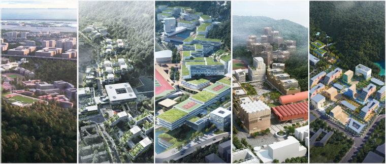城市规划国际竞赛文本资料下载-深圳创新创意设计学院方案设计国际竞赛结果