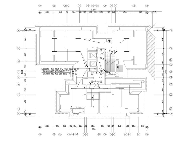 高层住宅首层施工图资料下载-高层住宅楼电气施工图