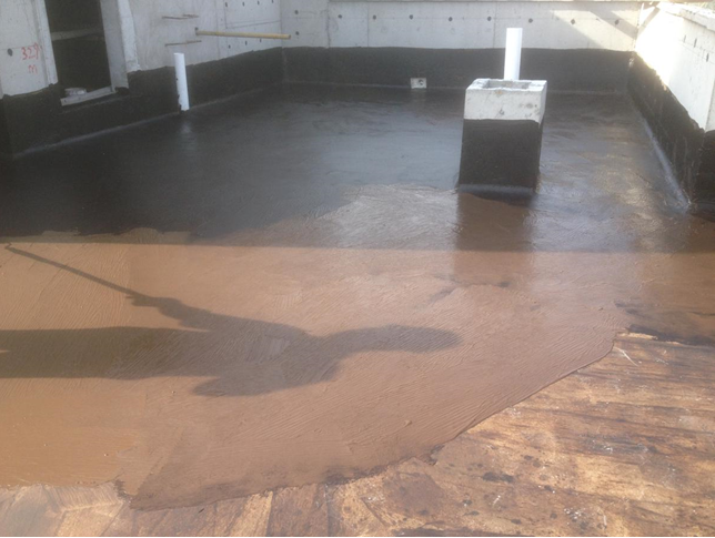 沥青防水屋面施工资料下载-沥青防水卷材施工工法