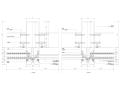 竖明横隐玻璃幕墙节点大样图2018（CAD）