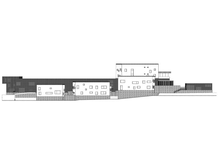 水文化馆设计资料下载-[山西]石膏山景区书院文化馆建筑项目施工图