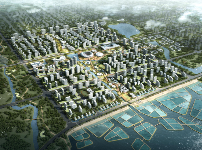 重点片区城市设计资料下载-泉港区盐田片区控制性详细规划及城市设计
